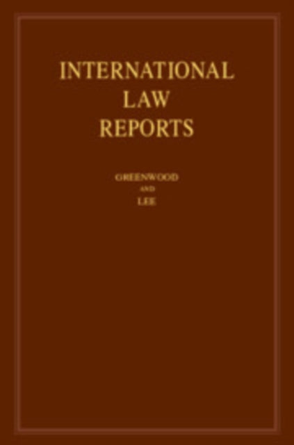 International Law Reports: Volume 197