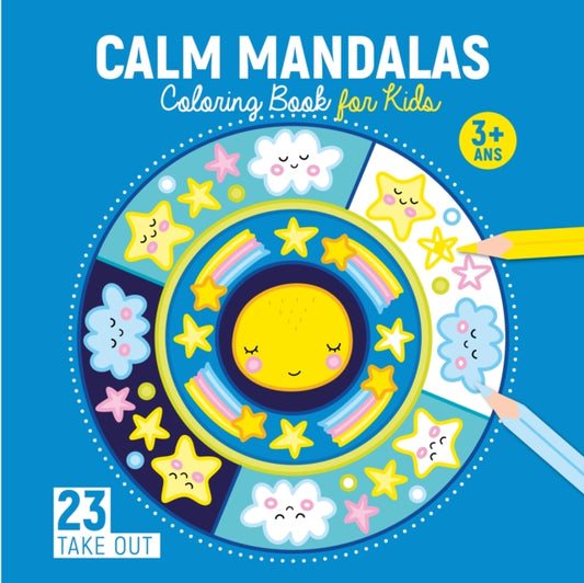 Calmly Creative Coloring Book for Kids: 23 Designs