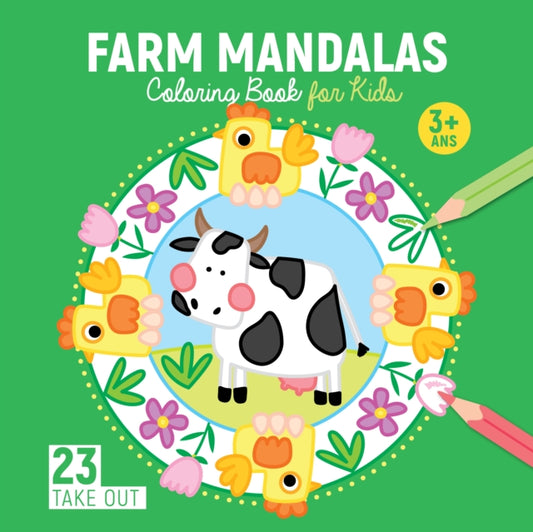 Fun on the Farm Coloring Book for Kids: 23 Designs