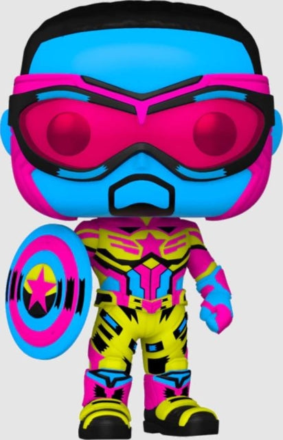 Funko Pop! Marvel - Black Light Captain America
