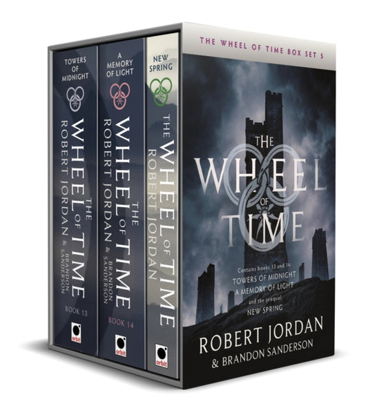 The Wheel of Time Box Set 5: Books 13, 14 & prequel (Towers of Midnight, A Memory of Light, New Spring)