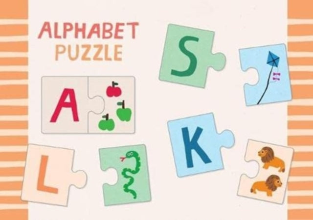 Alphabet Puzzle: 26 mini letter-matching puzzles