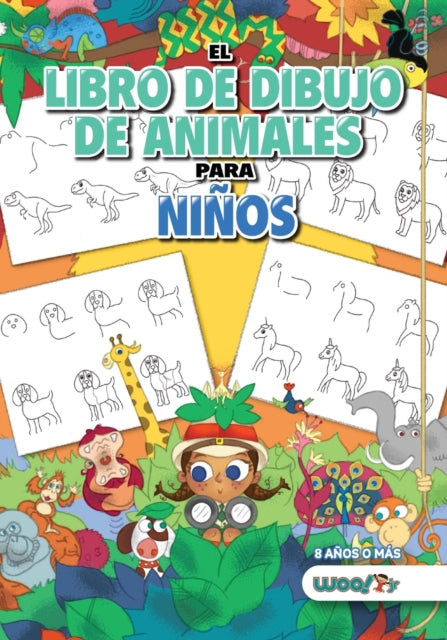 El Libro de Dibujo de Animales Para Ninos: Como Dibujar 365 Animales, Paso a Paso (libros para ninos de 10 anos, libros para ninos de 10 anos)