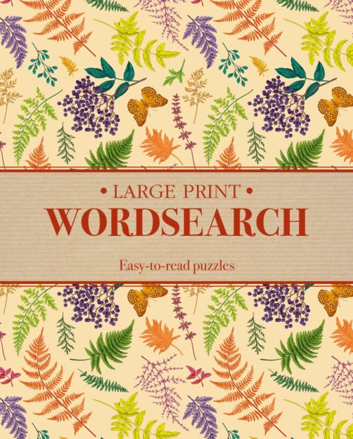 Large Print Wordsearch: Easy-to-Read Puzzles
