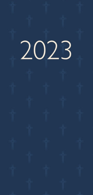 Church Pocket Book and Diary 2023 Blue with Lectionary