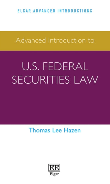 Advanced Introduction to U.S. Federal Securities Law