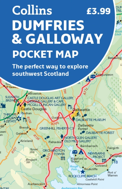 Dumfries & Galloway Pocket Map: The Perfect Way to Explore Southwest Scotland