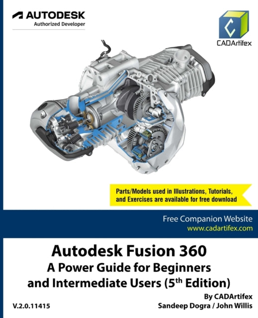 Autodesk Fusion 360: A Power Guide for Beginners and Intermediate Users (5th Edition)