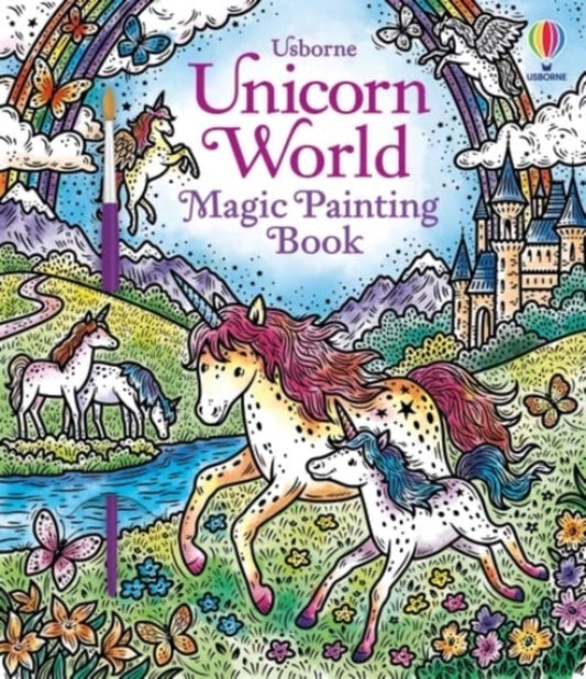 Unicorn World Magic Painting Book