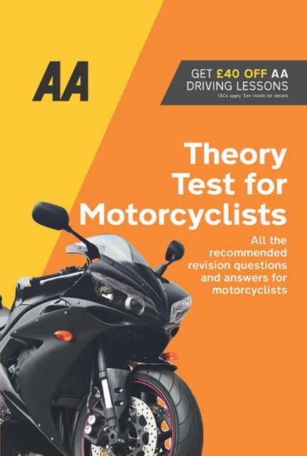 AA Theory Test for Motorcyclists: AA Driving Books