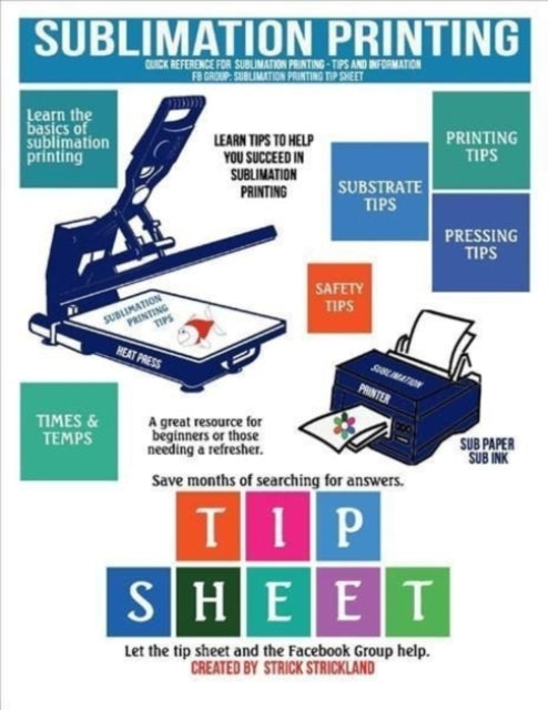 Sublimation Printing Tip Sheet