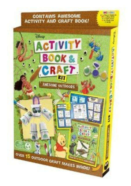 Disney: Activity Book & Craft Kit Awesome Outdoors