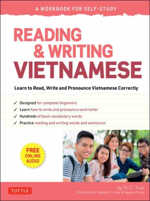 Reading & Writing Vietnamese: A Workbook for Self-Study: Learn to Read, Write and Pronounce Vietnamese Correctly  (Online Audio & Printable Flash Cards)