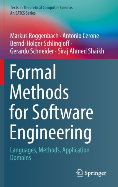 Formal Methods for Software Engineering: Languages, Methods, Application Domains