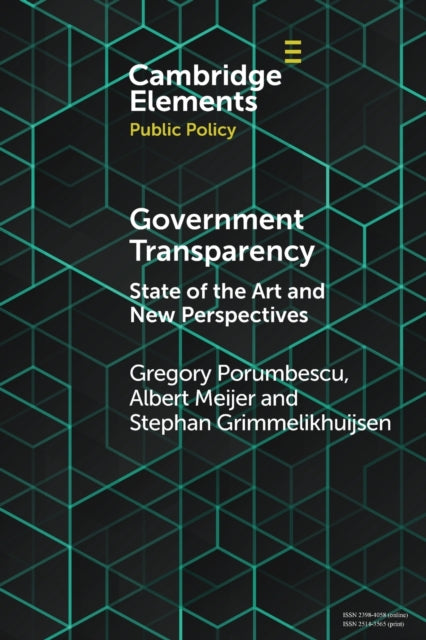 Government Transparency: State of the Art and New Perspectives