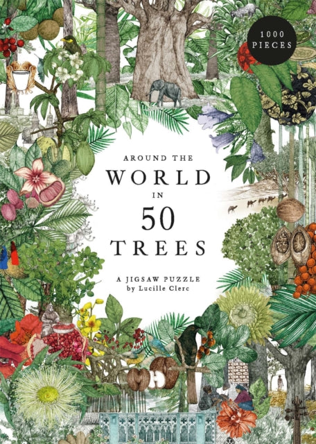 Around the World in 50 Trees: A Jigsaw Puzzle