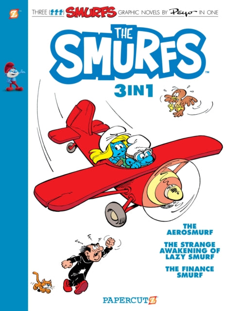 The Smurfs 3-in-1 #6: Collecting "The Aerosmurf," "The Strange Awakening of Lazy Smurf," and "The Finance Smurf