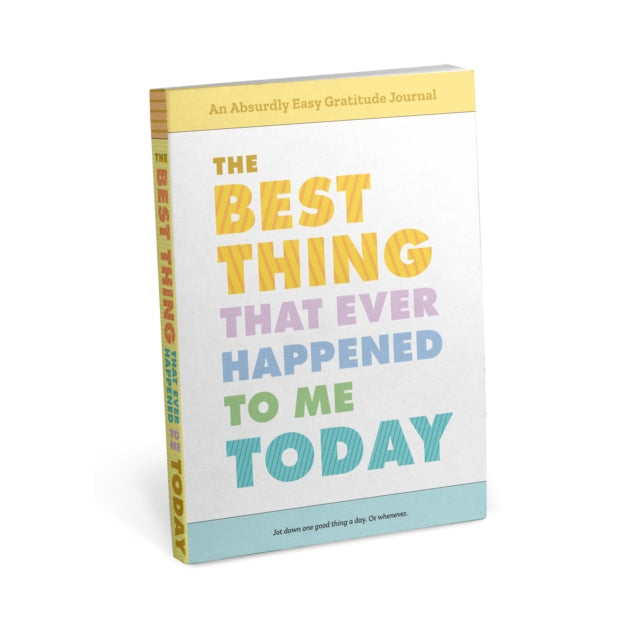 Knock Knock The Best Thing That Ever Happened to Me Today Gratitude Journal