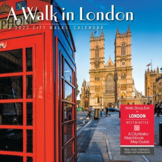 A Walk in London 2023 Wall Calendar