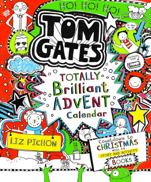 Tom Gates Advent Calendar Book Collection