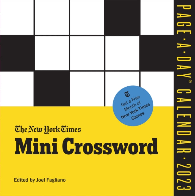 The New York Times Mini Crossword Page-A-Day Calendar for 2023