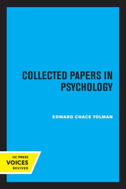 Collected Papers in Psychology