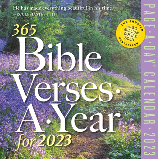 365 Bible Verses-A-Year Page-a-Day 2023