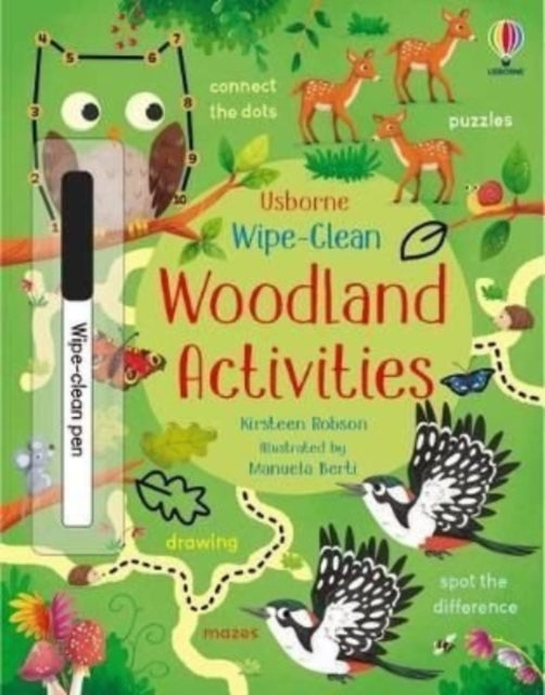 Wipe-Clean Woodland Activities