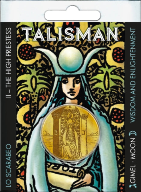 Tarot Talisman II - the High Priestess: Wisdom and Enlightenment Gimel : Moon