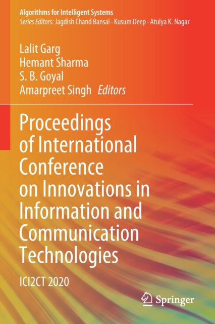 Proceedings of International Conference on Innovations in Information and Communication Technologies: ICI2CT 2020