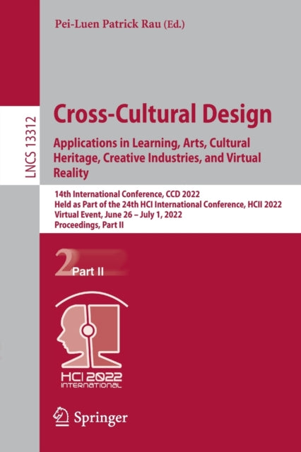 Cross-Cultural Design. Applications in Learning, Arts, Cultural Heritage, Creative Industries, and Virtual Reality