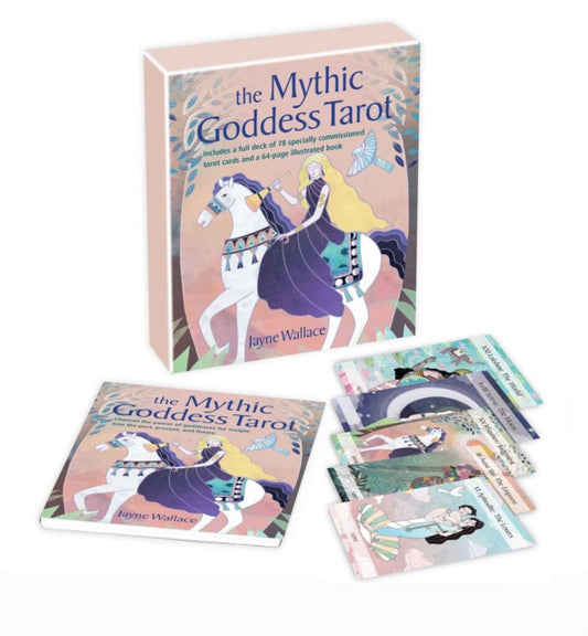 The Mythic Goddess Tarot: Includes a Full Deck of 78 Specially Commissioned Tarot Cards and a 64-Page Illustrated Book