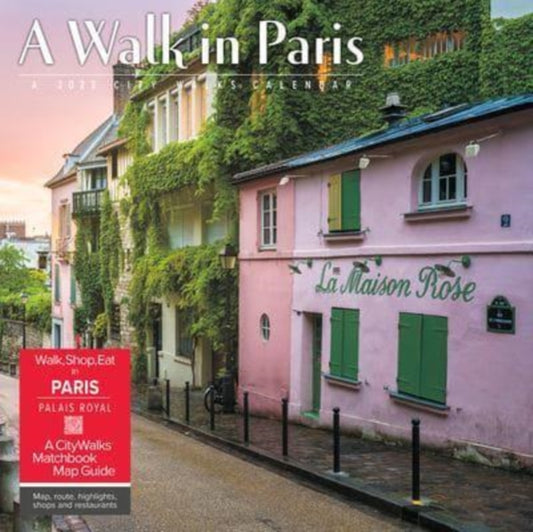 A Walk in Paris 2023 Wall Calendar