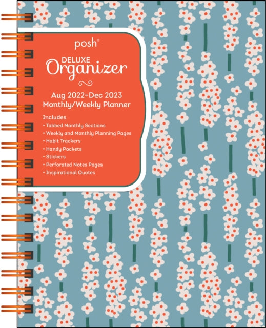 Posh: Deluxe Organizer 17-Month 2022-2023 Monthly/Weekly Softcover Planner Calendar