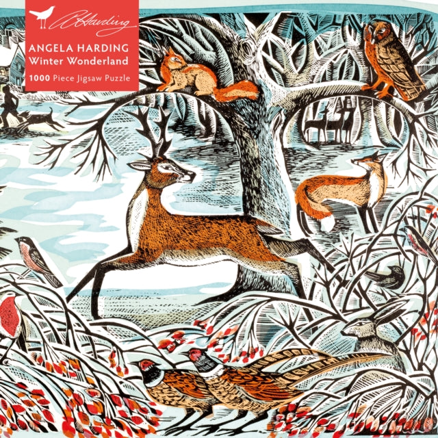 Adult Jigsaw Puzzle: Angela Harding: Winter Wonderland: 1000-piece Jigsaw Puzzles