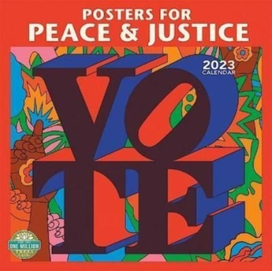 POSTERS FOR PEACE JUSTICE 2023 WALL CALE