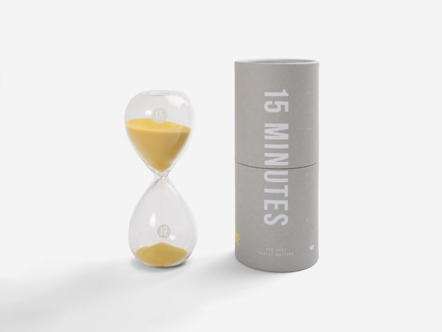 15 MINUTE GLASS TIMER