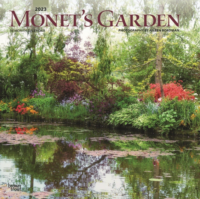 Monet's Garden 2023 Square Calendar