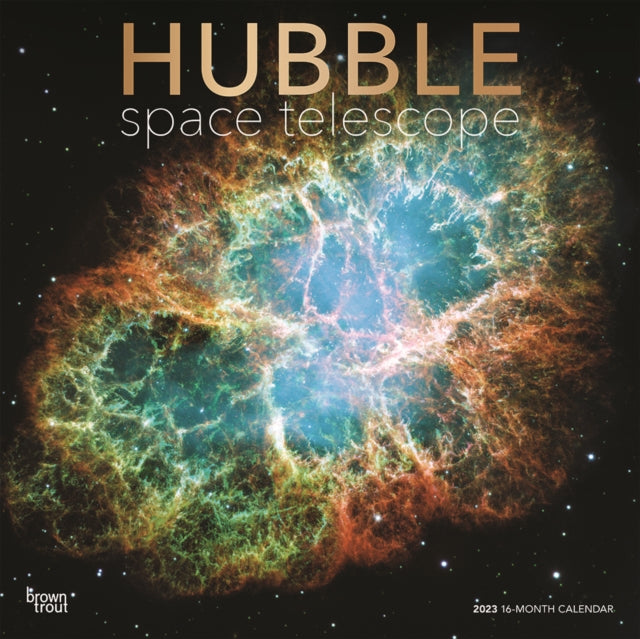 Hubble Space Telescope 2023 Square Foil Calendar