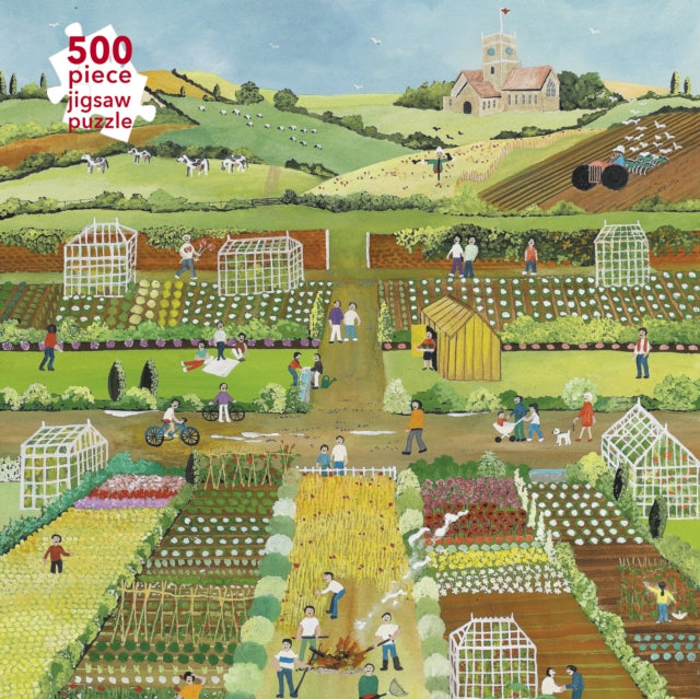 Adult Jigsaw Puzzle Judy Joel: Allotments, 2012 (500 pieces): 500-piece Jigsaw Puzzles