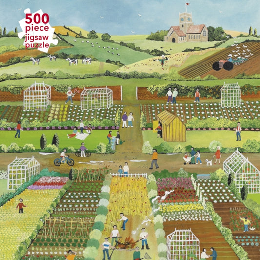 Adult Jigsaw Puzzle Judy Joel: Allotments, 2012 (500 pieces): 500-piece Jigsaw Puzzles