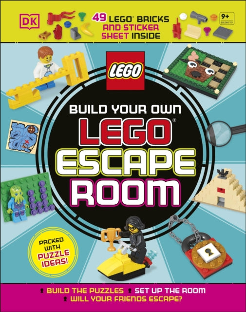 Build Your Own LEGO Escape Room: With 49 LEGO Bricks and a Sticker Sheet to Get Started