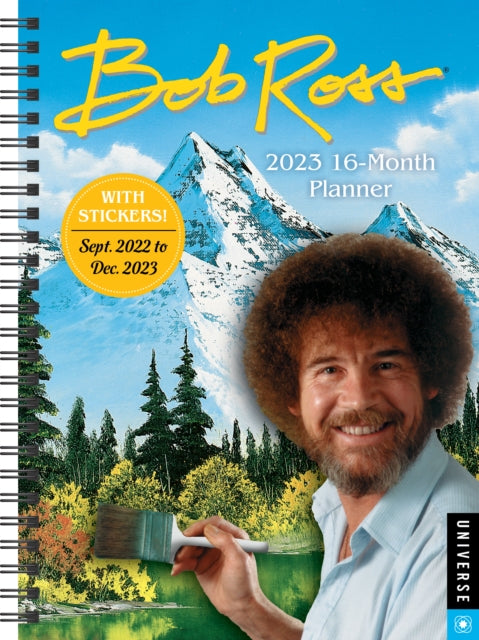 Bob Ross 2023 16-Month Planner