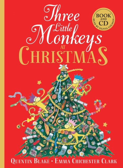 Three Little Monkeys at Christmas: Book & CD