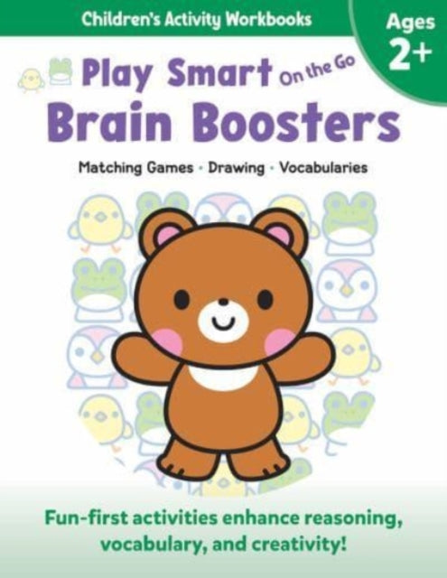 Play Smart On the Go Brain Boosters Ages 2+: Matching Games, Drawing, Vocabularies