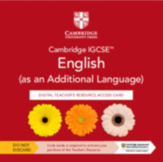 Cambridge IGCSE (TM) English (as an Additional Language) Digital Teacher's Resource Access Card