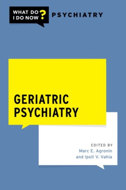 Geriatric Psychiatry