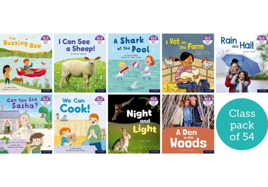 Essential Letters and Sounds: Essential Phonic Readers: Oxford Reading Level 3: Class Pack of 54