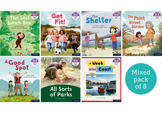 Essential Letters and Sounds: Essential Phonic Readers: Oxford Reading Level 4: Mixed Pack of 8