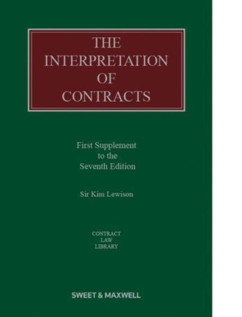 The Interpretation of Contracts